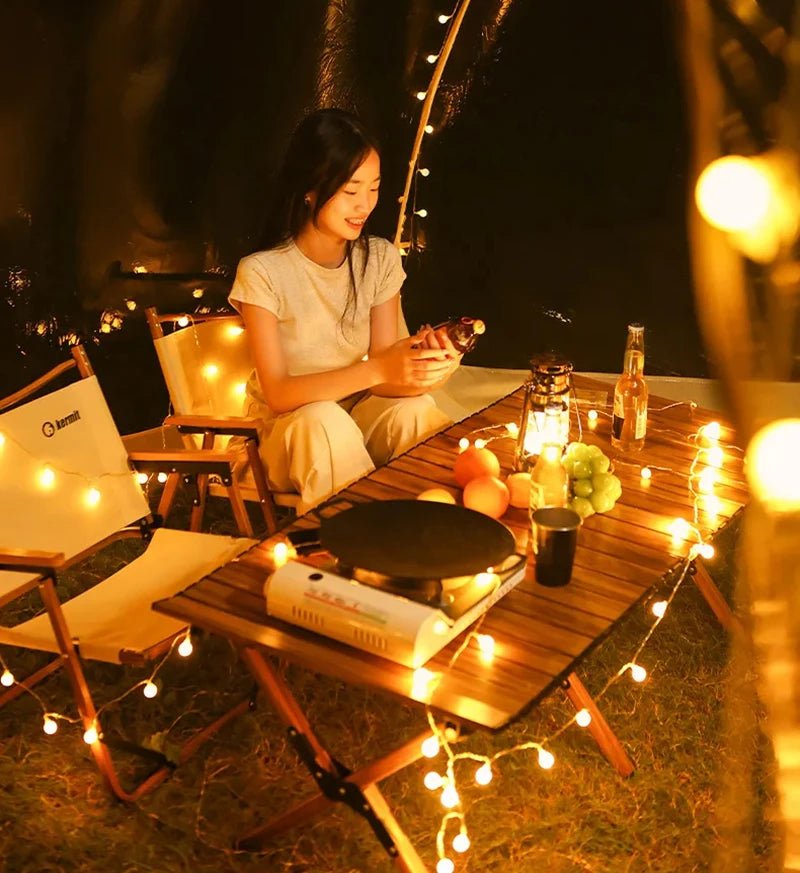 Starry Sky Camping Dome Tent, 4-8 Person, Wind/Rainproof, Quick Setup - silverfoxgoods